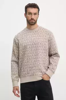 Толстовка Armani Exchange, бежевый