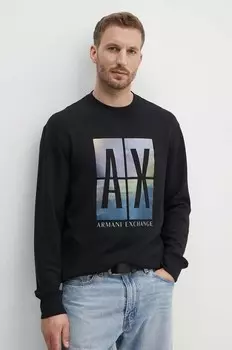 Толстовка Armani Exchange, черный