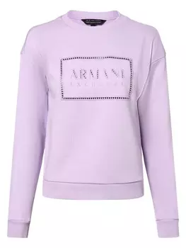 Толстовка Armani Exchange, цвет flieder