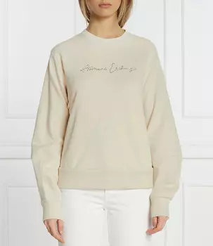 Толстовка Armani Exchange Regular Fit, бежевый