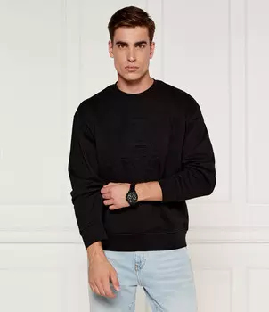 Толстовка Armani Exchange Regular Fit, черный