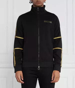 Толстовка Armani Exchange Regular Fit, черный / золотой
