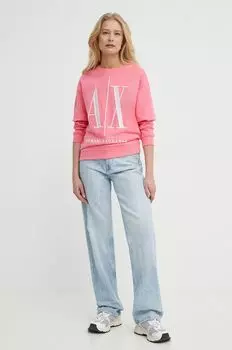 Толстовка Armani Exchange, роза