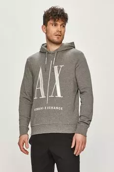 Толстовка Armani Exchange, серый