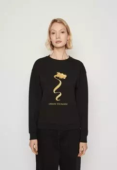 Толстовка Armani Exchange СВИТШОТ, черный