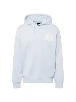 Толстовка Armani Exchange, светло-синий
