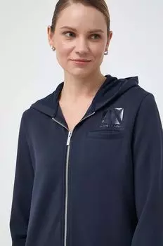 Толстовка Armani Exchange, темно-синий
