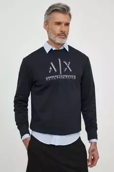 Толстовка Armani Exchange, темно-синий