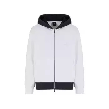 Толстовка Armani Exchange XM000515_AF13047 full zip, белый