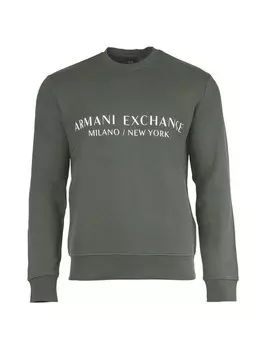 Толстовка Armani Exchange, зеленый