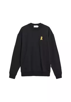 Толстовка ARMEDANGELS EMAAL CREWNECK ICONIC , черный