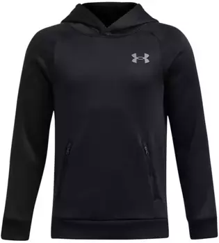 Толстовка Armor Fleece Pro для мальчиков Under Armour, цвет Black/Castlerock