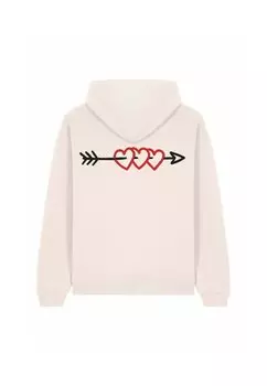 Толстовка ARROW BACK EMBROIDERY HEAVYWEIGHT - Hoodie Mira Paris, кремовый