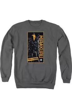 Толстовка Arrow Mirakura Energy Drink для взрослых с круглым вырезом Gildan, цвет charcoal