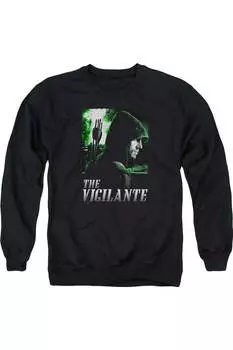 Толстовка Arrow Star City Defender для взрослых с круглым вырезом Gildan, черный