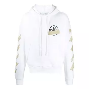 Толстовка arrows sketch mens logo loose sweater tape Off-White, белый
