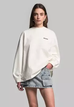 Толстовка ARVID LONGSLEEVE WRSTBHVR, белый