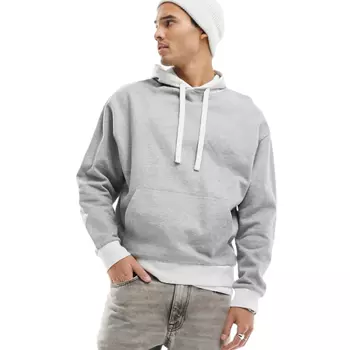 Толстовка Asos Design Oversized, серый