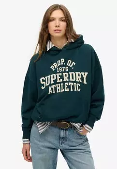 Толстовка ATHLETIC ESSENTIALS - Hoodie Superdry, зеленый