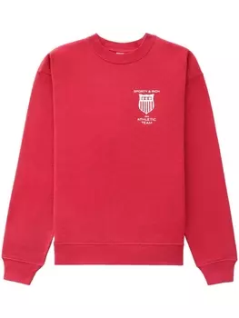 Толстовка Athletic Team с круглым вырезом Sporty & Rich, красный