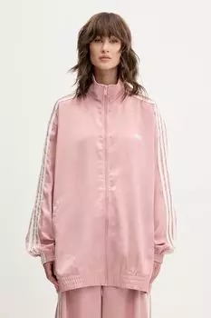 Толстовка атласная TT Adidas Originals, розовый