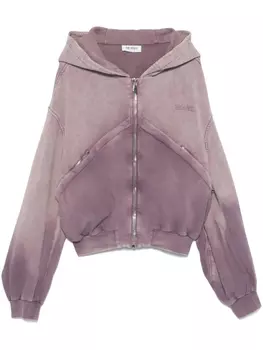 Толстовка Attico с вышитым логотипом The Attico, фиолетовый