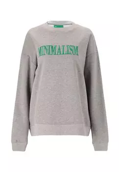 Толстовка Aurore с вышитой надписью ENDURANCE ATHLECIA, цвет Light Grey Melange