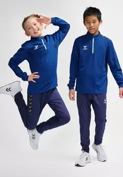 Толстовка AUTHENTIC HALF Hummel, цвет true blue