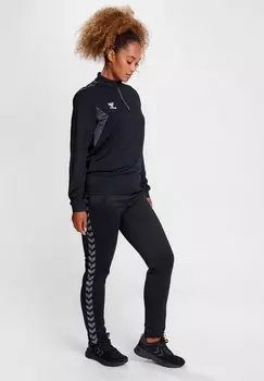 Толстовка AUTHENTIC HALF ZIP Hummel, черный деним