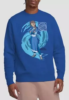 Толстовка AVATAR THE LAST AIRBENDER KATARA WATER WAVE Cotton Soul, синий