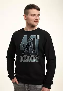 Толстовка AVENGERS CLASSIC BLACK PANTHER 40TH BDAY Marvel, черный