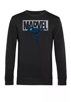 Толстовка AVENGERS CLASSIC BRICK PANTHER Marvel, черный