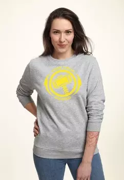 Толстовка AVENGERS CLASSIC THOR POWER Marvel, цвет Mottled Light Grey