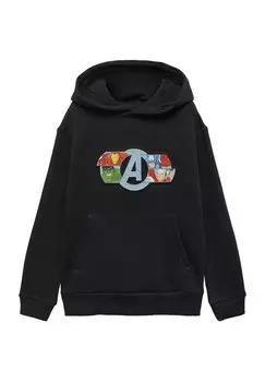 Толстовка AVENGERS Mango Kids, цвет zwart