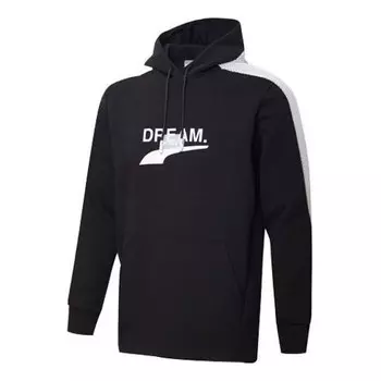 Толстовка avenir hoodie 'black white' Puma, черный