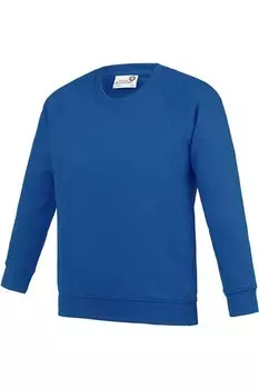 Толстовка AWDis Academy Raglan, синий