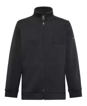 Толстовка B tech на молнии во всю длину из легкого смесового хлопка с аквалангом. Boggi Milano, черный