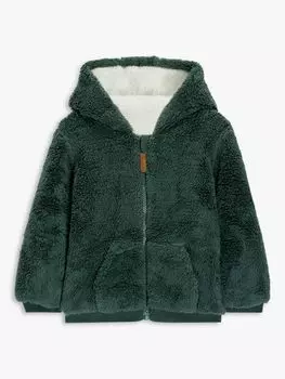Толстовка Бэби Борг John Lewis, зеленый