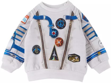 Толстовка Baby Grey Disc Molo