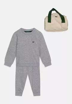 Толстовка BABY UNISEX SET Lacoste, цвет silver chine