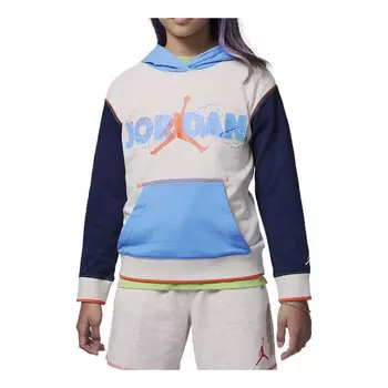 Толстовка Backyard Adventure свободный спортивный костюм Air Jordan, синий