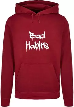 Толстовка BAD HABITS BASIC Merchcode, цвет burgundy