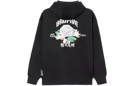 Толстовка Badfive унисекс черная Lining, черный
