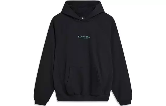 Толстовка Badfive унисекс черная Lining, черный