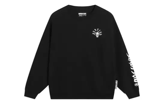 Толстовка Badfive унисекс черная Lining, черный
