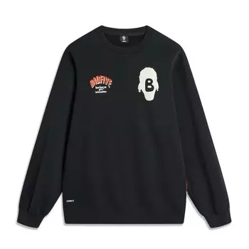 Толстовка Badfive унисекс черная Lining, черный