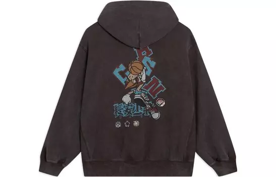 Толстовка Badfive унисекс коричневая Lining, коричневый