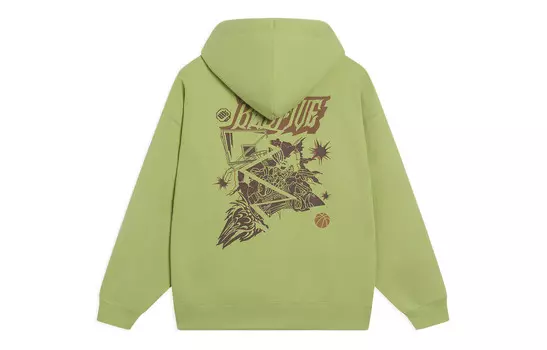 Толстовка Badfive унисекс Moss Green Lining, зеленый
