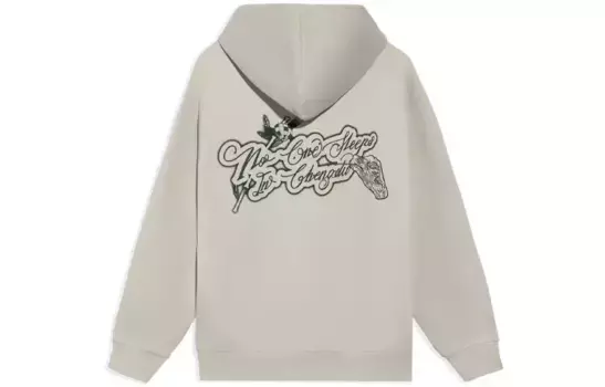 Толстовка Badfive унисекс пепельно-сланцевая/рассеянно-голубая/футбольно-серая/металлико-золотистая Lining, синий/серый/золотой