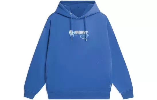 Толстовка Badfive унисекс синяя Lining, синий